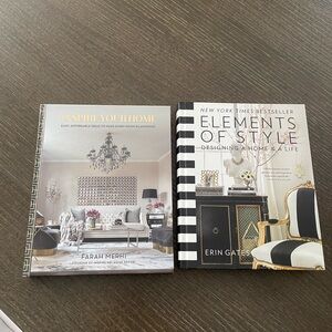 Elements of Style and Inspire Your Home Hardcover Book